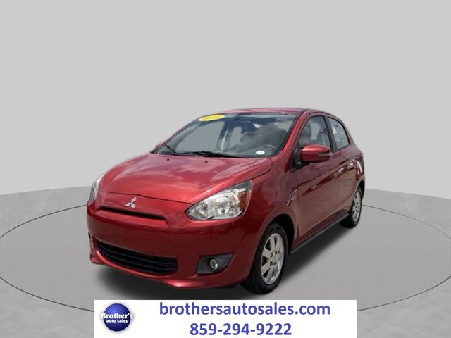 Infrared 2015 Mitsubishi Mirage Hatchback Front-Wheel Drive Continuously Variable Transmission