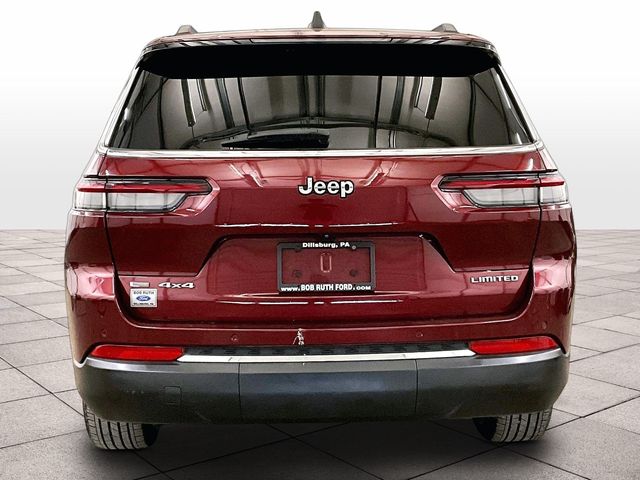 2021 Jeep Grand Cherokee L Limited Red at South Hills CDJR