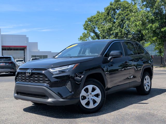Midnight Black Metallic 2025 Toyota RAV4 LE FWD SUV / Crossover Front-Wheel Drive 8-Speed Automatic