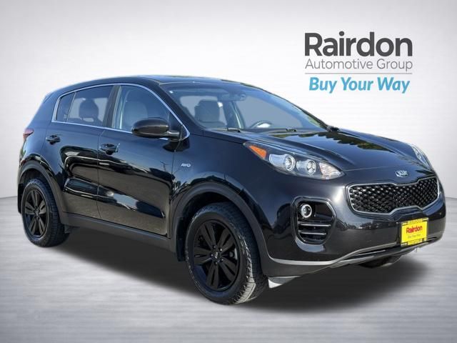 Black Cherry 2017 Kia Sportage LX AWD SUV / Crossover All-Wheel Drive 6-Speed Automatic