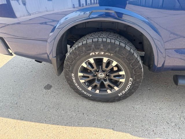 2019 Deep Blue Pearl Nissan Titan PRO-4X 4X4 Truck