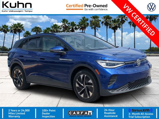 Dusk Blue Metallic 2022 Volkswagen ID.4 Pro S RWD SUV / Crossover Rear-Wheel Drive Automatic