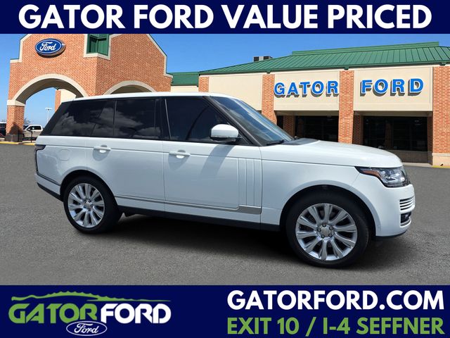 White 2015 Land Rover Range Rover SUV / Crossover Four-Wheel Drive 8-Speed Automatic