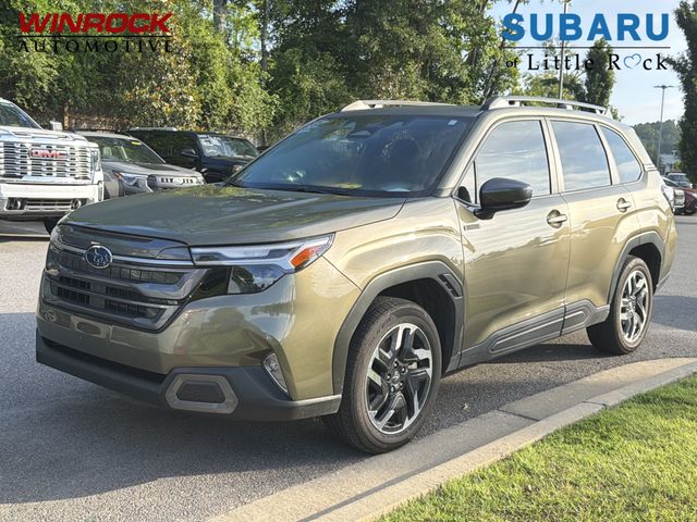 Green Metallic 2025 Subaru Forester Hybrid Limited AWD SUV / Crossover All-Wheel Drive Continuously Variable Transmission