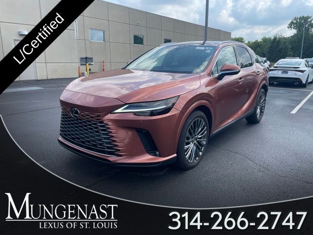 Red (Copper Crest) 2025 Lexus RX SUV / Crossover All-Wheel Drive 8-Speed Automatic