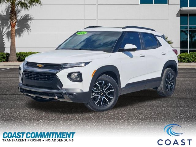 Summit White 2023 Chevrolet Trailblazer ACTIV FWD SUV / Crossover Front-Wheel Drive Continuously Variable Transmission