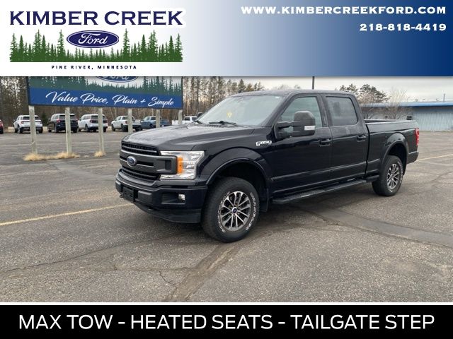 Agate Black Metallic 2020 Ford F-150 XLT SuperCrew LB 4WD Pickup Truck Four-Wheel Drive Automatic