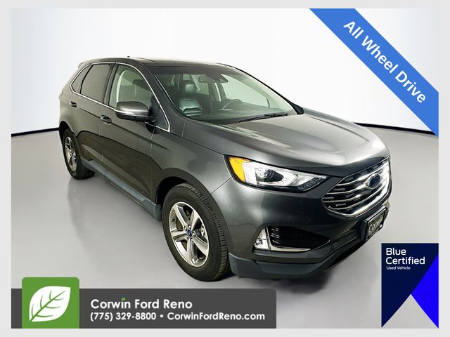 Gray (Magnetic Metallic) 2020 Ford Edge SEL AWD SUV / Crossover All-Wheel Drive 8-Speed Automatic