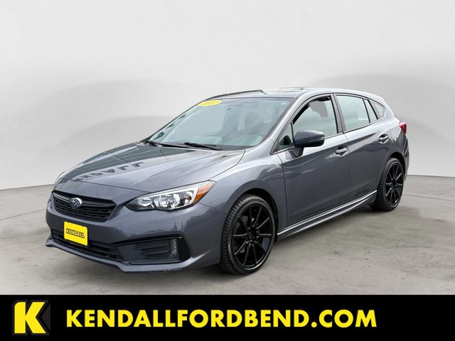 Gray Metallic 2022 Subaru Impreza Sport Wagon AWD Wagon All-Wheel Drive Continuously Variable Transmission