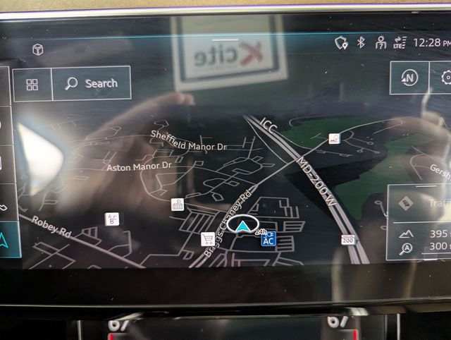 used 2024 Audi Q8 e-tron car, priced at $46,781