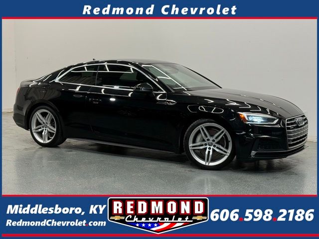 Brilliant Black 2019 Audi A5 Coupe All-Wheel Drive 7-Speed Automatic