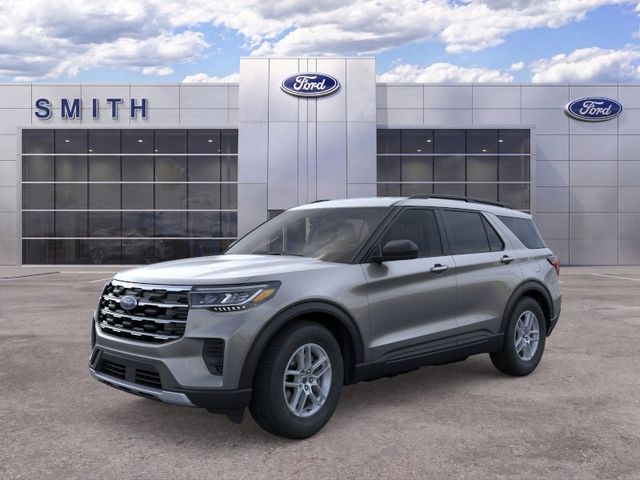 Carbonized Gray Metallic 2026 Ford Explorer SUV / Crossover Rear-Wheel Drive Automatic
