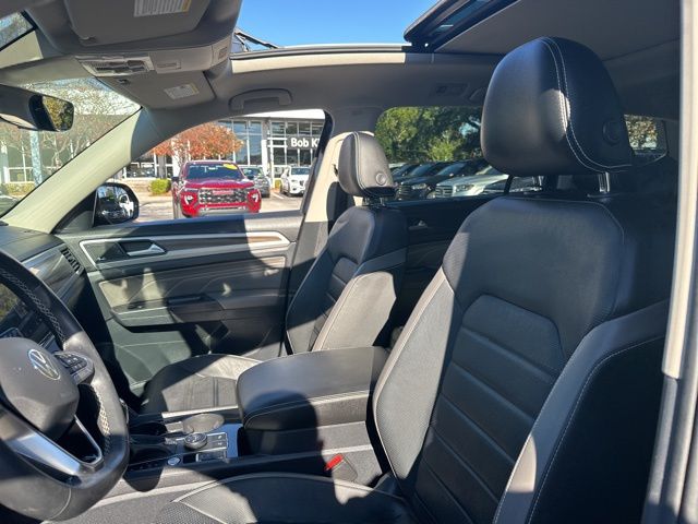 2021 Volkswagen Atlas SEL Premium Black at Stokes Volkswagen