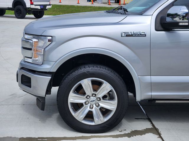 2020 Iconic Silver Metallic Ford F-150 Platinum 4X4 Truck