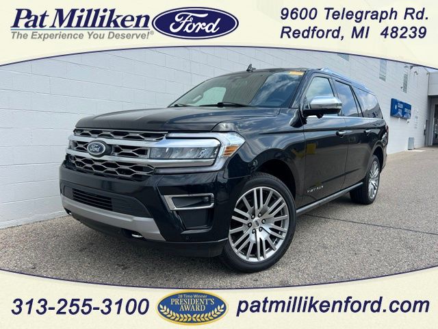 Agate Black Metallic 2023 Ford Expedition SUV / Crossover Four-Wheel Drive Automatic