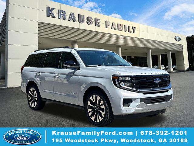 Space Silver Metallic 2026 Ford Expedition SUV / Crossover Four-Wheel Drive Automatic