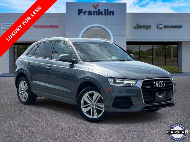 Black 2017 Audi Q3 SUV / Crossover 6-Speed Automatic