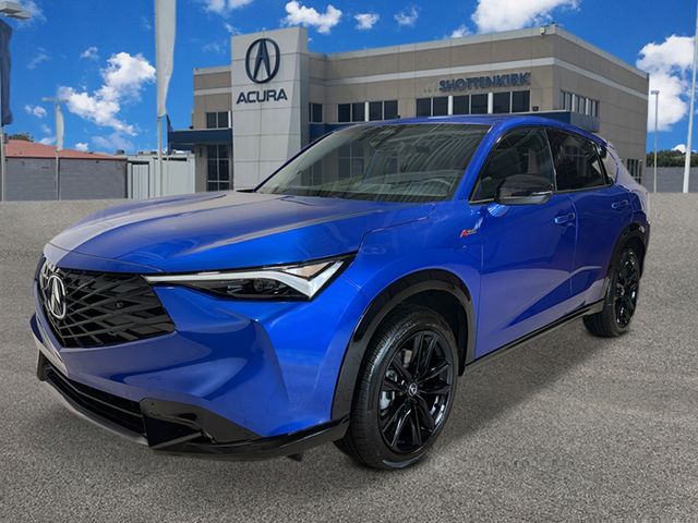 Blue 2025 Acura ADX SH-AWD with A-SPEC and Advance Package SUV / Crossover All-Wheel Drive Continuously Variable Transmission