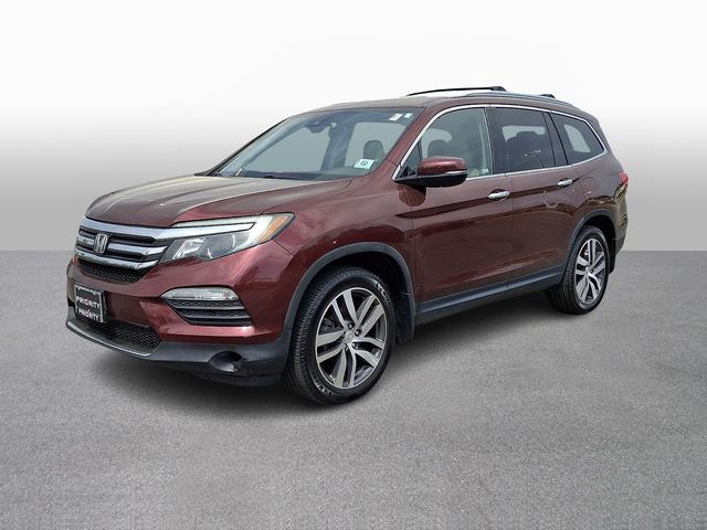 Red (Deep Scarlet Pearl) 2018 Honda Pilot Touring AWD SUV / Crossover All-Wheel Drive 9-Speed Automatic