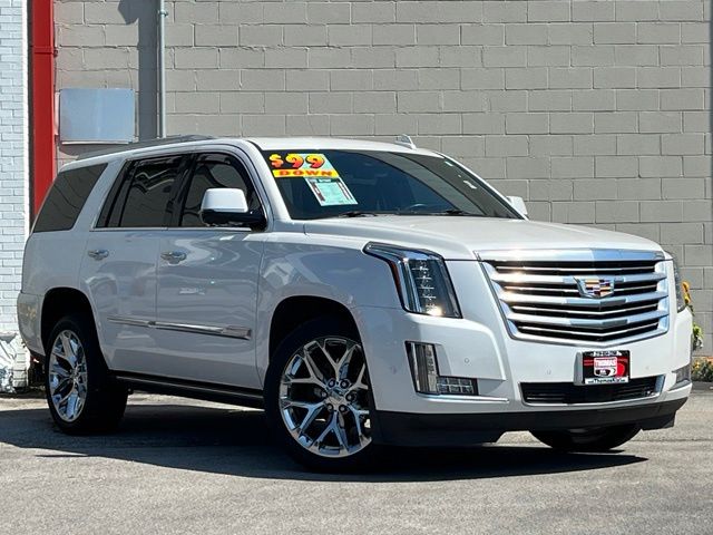 White 2018 Cadillac Escalade SUV / Crossover Four-Wheel Drive 
