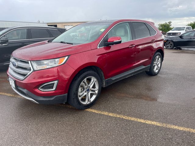 Ruby Red Metallic 2015 Ford Edge SUV / Crossover Front-Wheel Drive 6-Speed Automatic