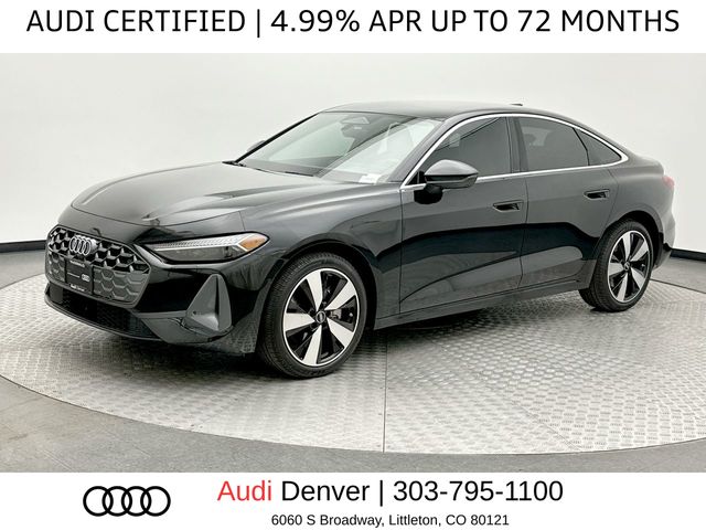 Mythos Black Metallic 2025 Audi A5 Sedan All-Wheel Drive 7-Speed Automatic