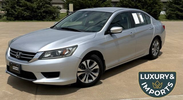 Alabaster Silver Metallic 2013 Honda Accord Sedan Front-Wheel Drive Continuously Variable Transmission