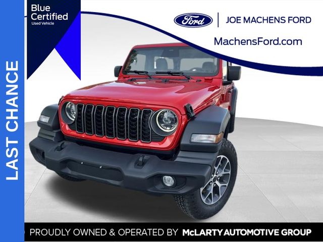 Firecracker Red Clearcoat 2026 Jeep Wrangler SUV / Crossover Four-Wheel Drive 8-Speed Automatic