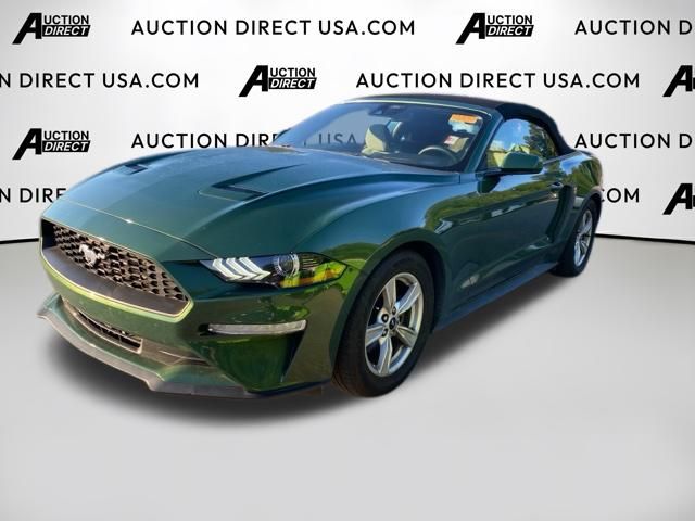 Green Metallic 2023 Ford Mustang EcoBoost Convertible RWD Convertible Rear-Wheel Drive Automatic