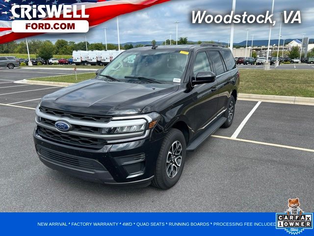 Black Metallic 2024 Ford Expedition SUV / Crossover Four-Wheel Drive Automatic