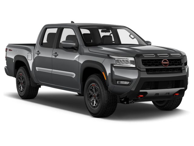 Gray (Gun Metallic) 2017 Nissan Frontier Pickup Truck Four-Wheel Drive 6-Speed Manual Overdrive