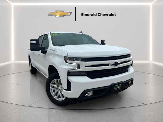 Summit White 2022 Chevrolet Silverado 1500 RST Crew Cab 4WD Pickup Truck Four-Wheel Drive 8-Speed Automatic
