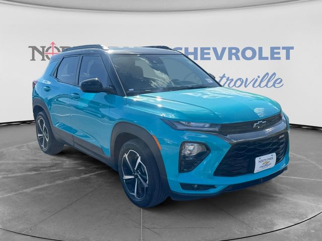 Oasis Blue 2022 Chevrolet Trailblazer SUV / Crossover Front-Wheel Drive Continuously Variable Transmission
