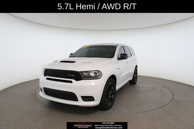 White Knuckle Clearcoat 2020 Dodge Durango R/T AWD SUV / Crossover All-Wheel Drive 8-Speed Automatic