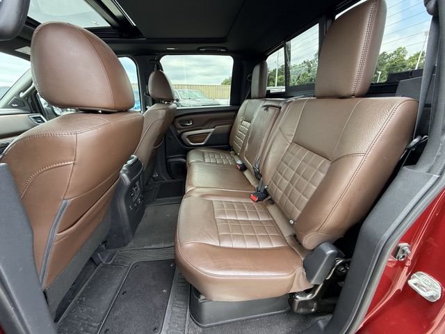 2021 Nissan Titan Platinum Reserve Red at Cook Ford