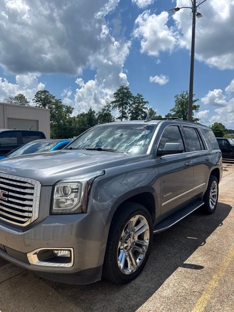 Gray (Steel Metallic) 2018 GMC Yukon SUV / Crossover 4X2 6-Speed Automatic Overdrive