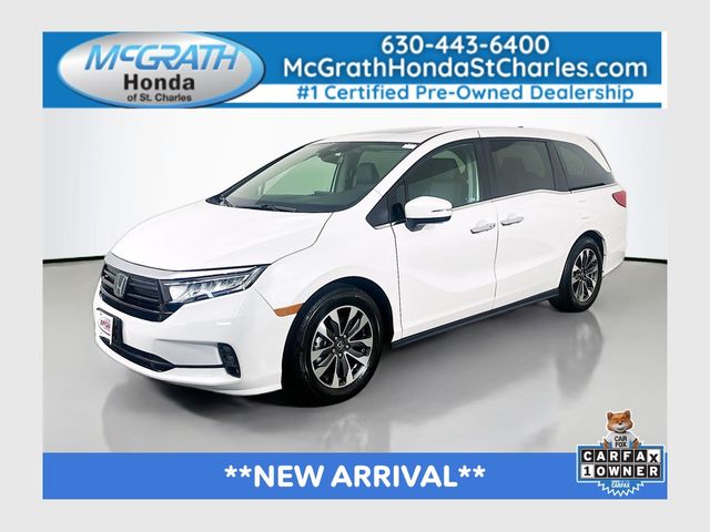 Platinum White Pearl 2024 Honda Odyssey Minivan Front-Wheel Drive Automatic