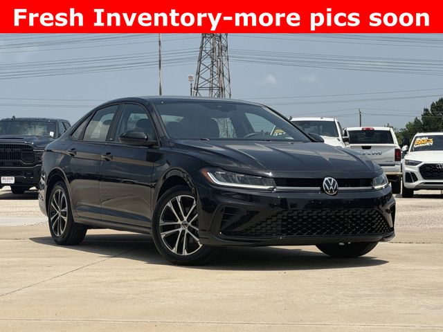 2025 Volkswagen Jetta 1.5T Sport Black at Durrett Motor Company