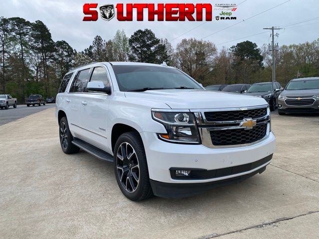 White (Iridescent Pearl Tricoat) 2020 Chevrolet Tahoe LT RWD SUV / Crossover 4X2 6-Speed Automatic Overdrive