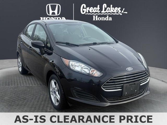 Shadow Black 2017 Ford Fiesta SE Sedan Front-Wheel Drive 6-Speed Automatic