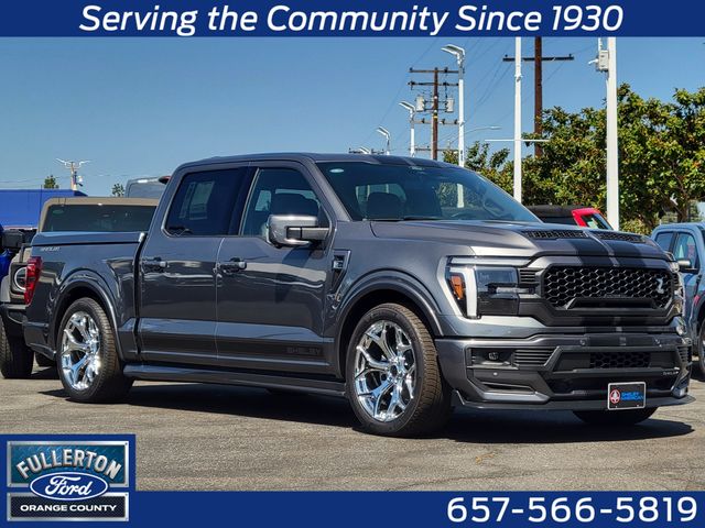 Gray Metallic 2025 Ford F-150 Pickup Truck Four-Wheel Drive Automatic