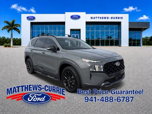 Hampton Gray 2022 Hyundai Santa Fe SUV / Crossover Front-Wheel Drive 8-Speed Automatic