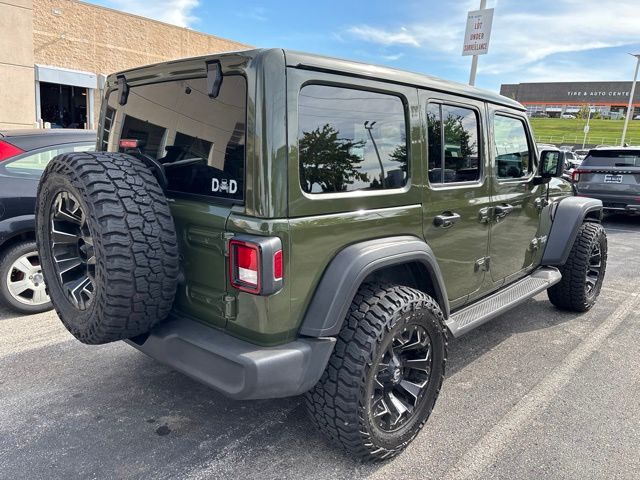Used 2021 Jeep Wrangler Unlimited Sport S with VIN 1C4HJXDN0MW591433 for sale in Kansas City