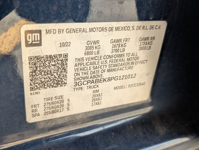 2023 Chevrolet Silverado 1500 Custom Blue at Big Star Chrysler Jeep Dodge Ram 