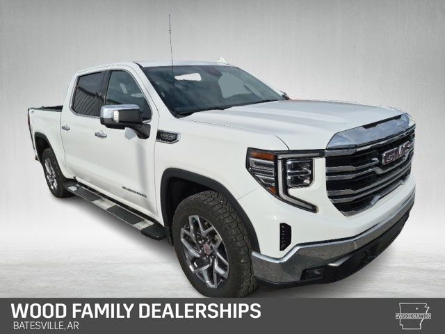 Summit White 2023 GMC Sierra 1500 Pickup Truck Four-Wheel Drive Automatic