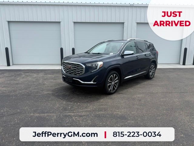 Blue Steel Metallic 2018 GMC Terrain SUV / Crossover Four-Wheel Drive 9-Speed Automatic