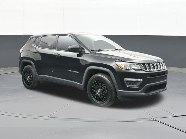 Diamond Black Crystal Pearlcoat 2018 Jeep Compass Sport FWD SUV / Crossover Front-Wheel Drive 6-Speed Automatic