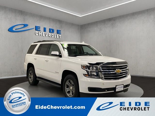 Summit White 2019 Chevrolet Tahoe SUV / Crossover Four-Wheel Drive 6-Speed Automatic Overdrive
