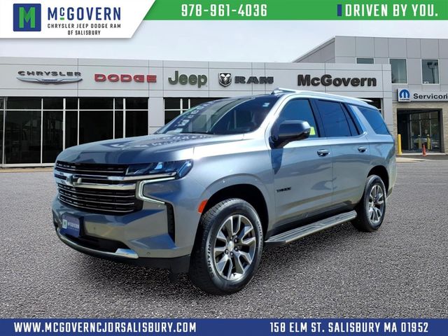 Gray (Satin Steel Metallic) 2022 Chevrolet Tahoe SUV / Crossover Four-Wheel Drive