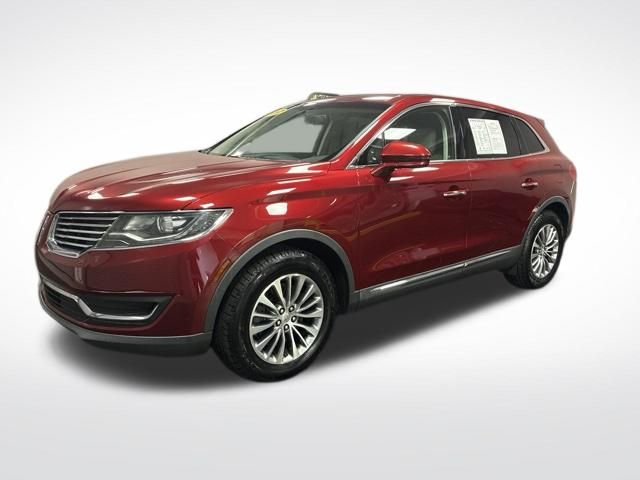 Ruby Red Metallic 2017 Lincoln MKX Select FWD SUV / Crossover Front-Wheel Drive 6-Speed Automatic